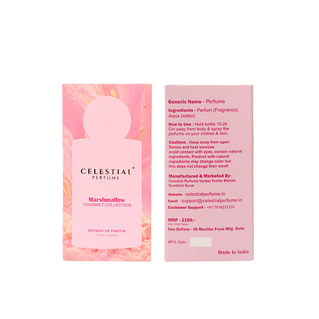 Marshmallow Perfume 100ml - Gourmet Collection